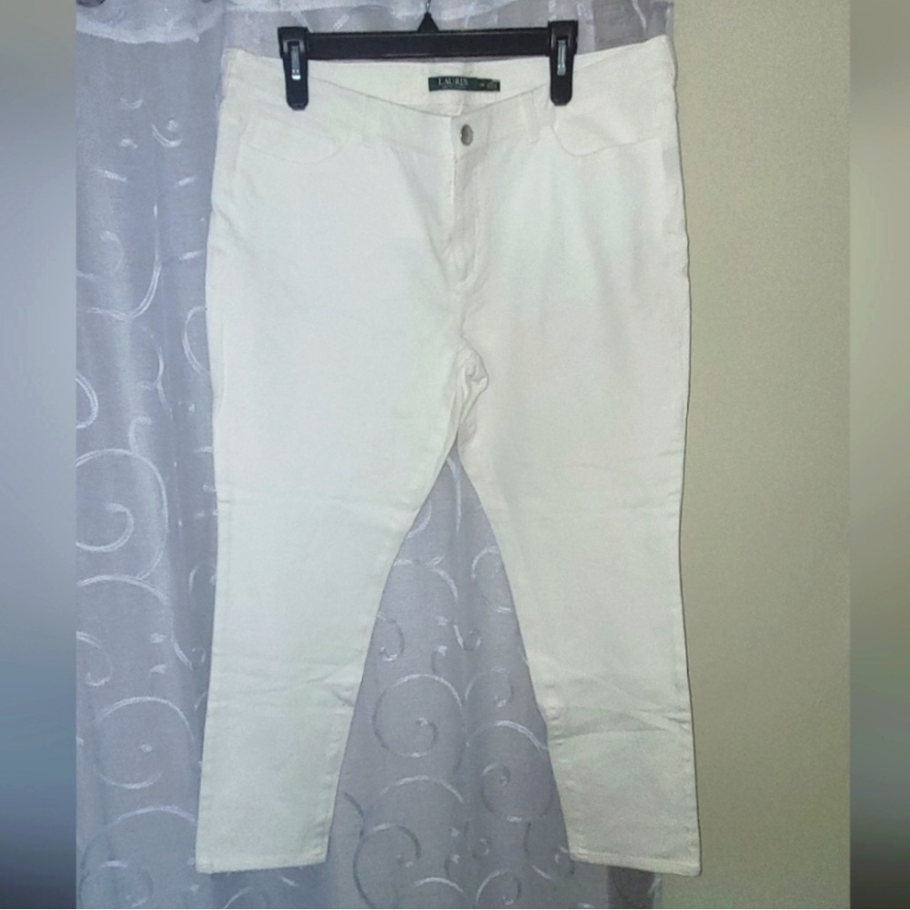 Ralph Lauren White Jeans